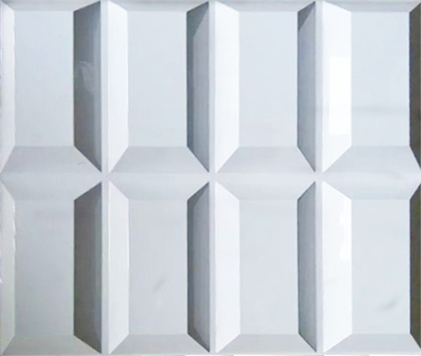 Tấm ốp tường chống cháy 3D PVC Hoa Kỳ Loại cho KTV / Siêu thị trang trí