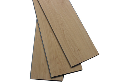 Sàn gỗ PVC chống trượt Kích thước tùy chỉnh với Click Click / Kết thúc lớp phủ UV