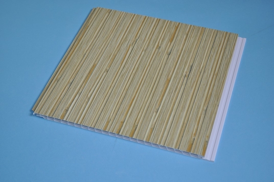 Tấm trần PVC chống thấm Hạt gỗ tự nhiên Dễ dàng cắt / khoan / đóng đinh
